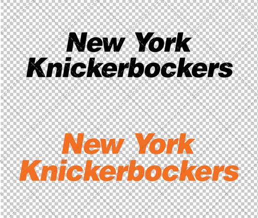 New York Knicks Wordmark 1976 005, Svg, Dxf, Eps, Png - SvgShopArt