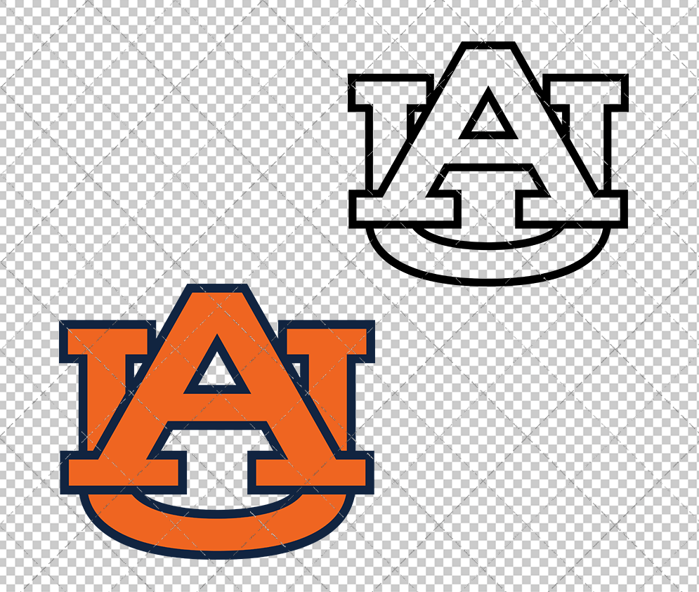 Auburn Tigers Secondary 1974, Svg, Dxf, Eps, Png - SvgShopArt