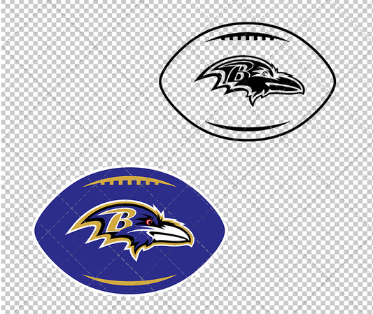 Baltimore Ravens Concept 1999 009, Svg, Dxf, Eps, Png - SvgShopArt