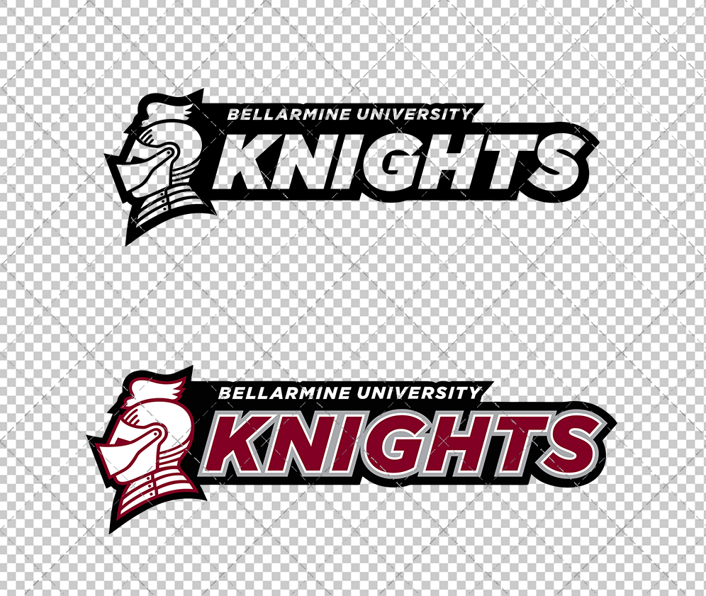 Bellarmine Knights Alternate 2010 005, Svg, Dxf, Eps, Png - SvgShopArt