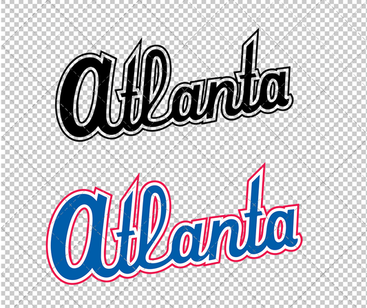 Atlanta Braves Jersey 1976, Svg, Dxf, Eps, Png - SvgShopArt