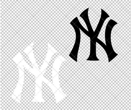 New York Yankees Cap 1964, Svg, Dxf, Eps, Png - SvgShopArt