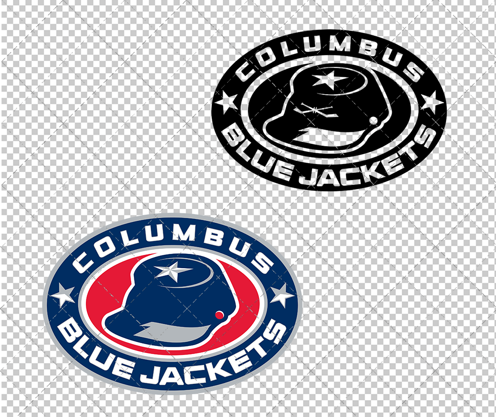 Columbus Blue Jackets Alternate 2003, Svg, Dxf, Eps, Png - SvgShopArt