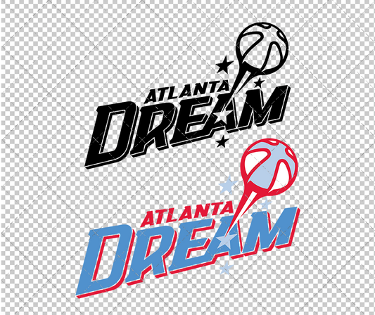 Atlanta Dream 2008, Svg, Dxf, Eps, Png - SvgShopArt