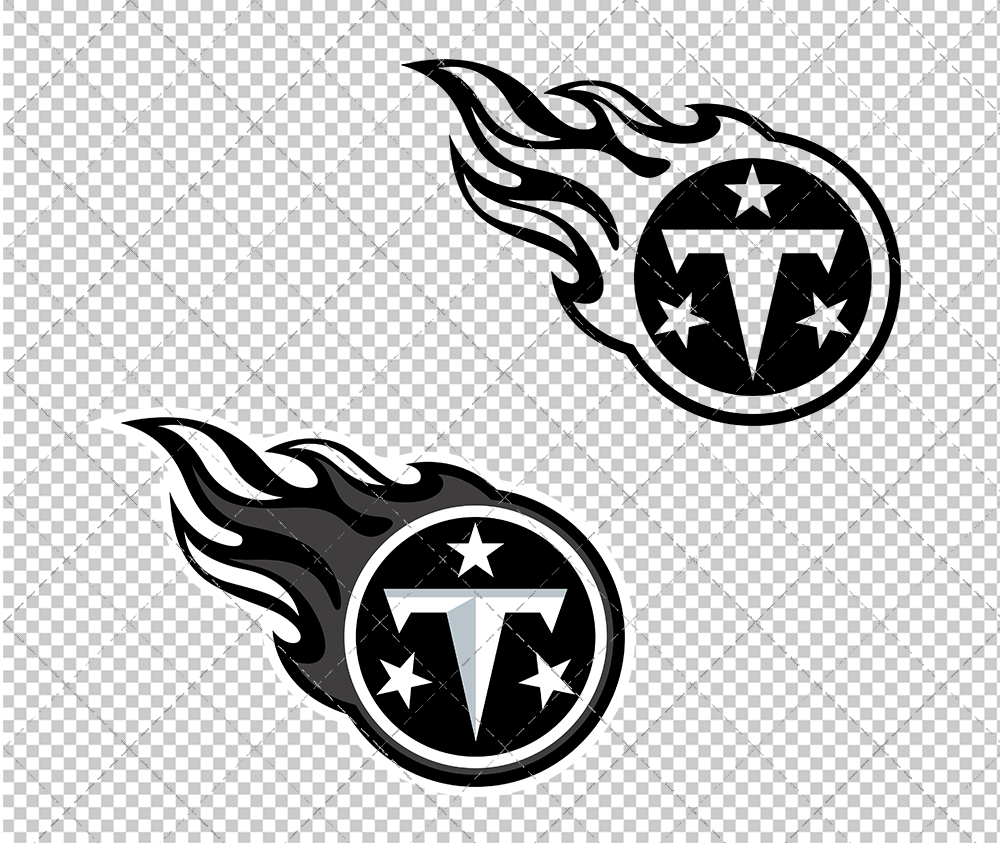 Tennessee Titans Concept 1999 005, Svg, Dxf, Eps, Png - SvgShopArt