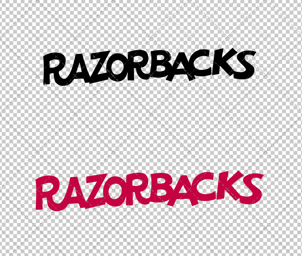 Arkansas Razorbacks Wordmark 1980 002, Svg, Dxf, Eps, Png - SvgShopArt