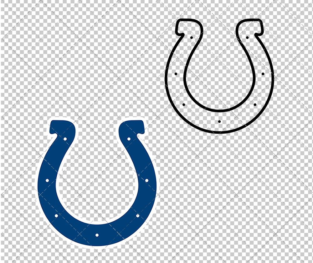 Indianapolis Colts 1984, Svg, Dxf, Eps, Png - SvgShopArt