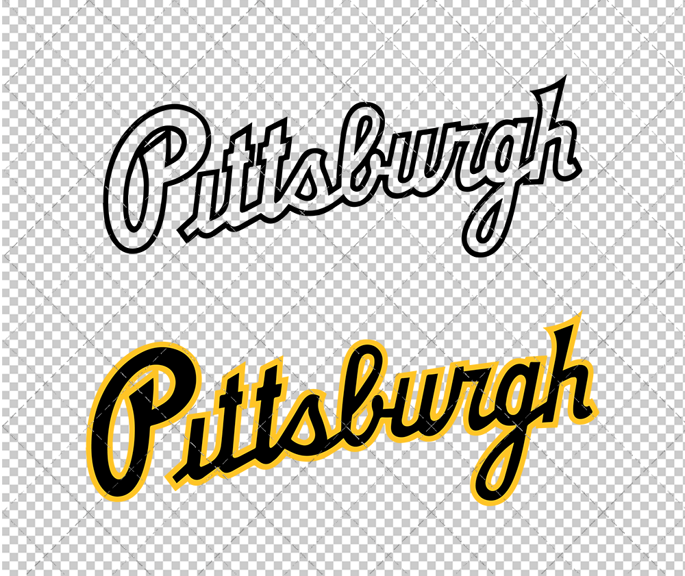 Pittsburgh Pirates Jersey 1990, Svg, Dxf, Eps, Png - SvgShopArt