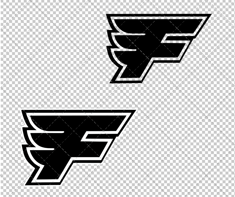 Philadelphia Flyers Concept 1999 005, Svg, Dxf, Eps, Png - SvgShopArt