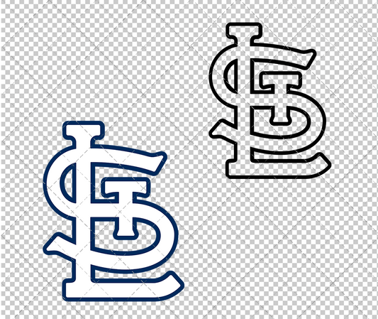 St. Louis Cardinals Alternate 2020, Svg, Dxf, Eps, Png - SvgShopArt