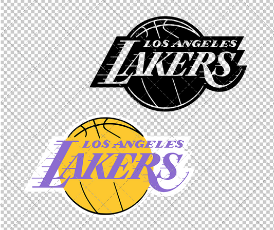 Los Angeles Lakers 1974, Svg, Dxf, Eps, Png - SvgShopArt