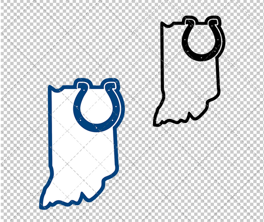 Indianapolis Colts Concept 2008 004, Svg, Dxf, Eps, Png - SvgShopArt