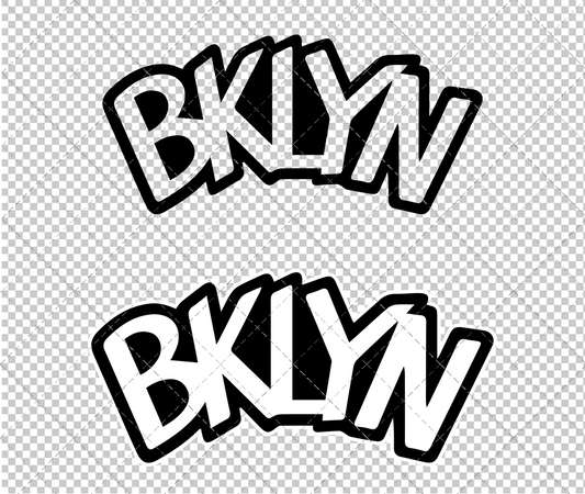 Brooklyn Nets Jersey 2018 002, Svg, Dxf, Eps, Png - SvgShopArt