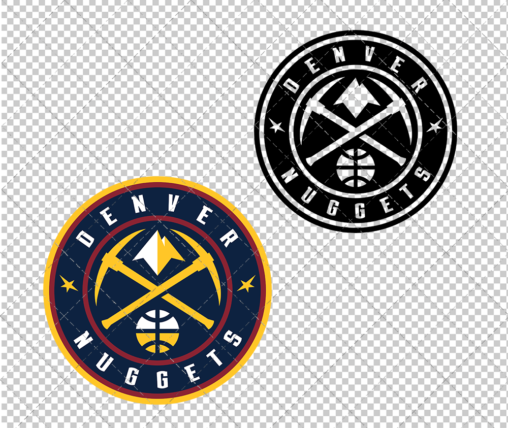 Denver Nuggets 2018, Svg, Dxf, Eps, Png - SvgShopArt