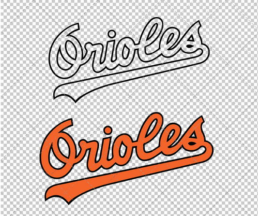 Baltimore Orioles Jersey 1989, Svg, Dxf, Eps, Png - SvgShopArt