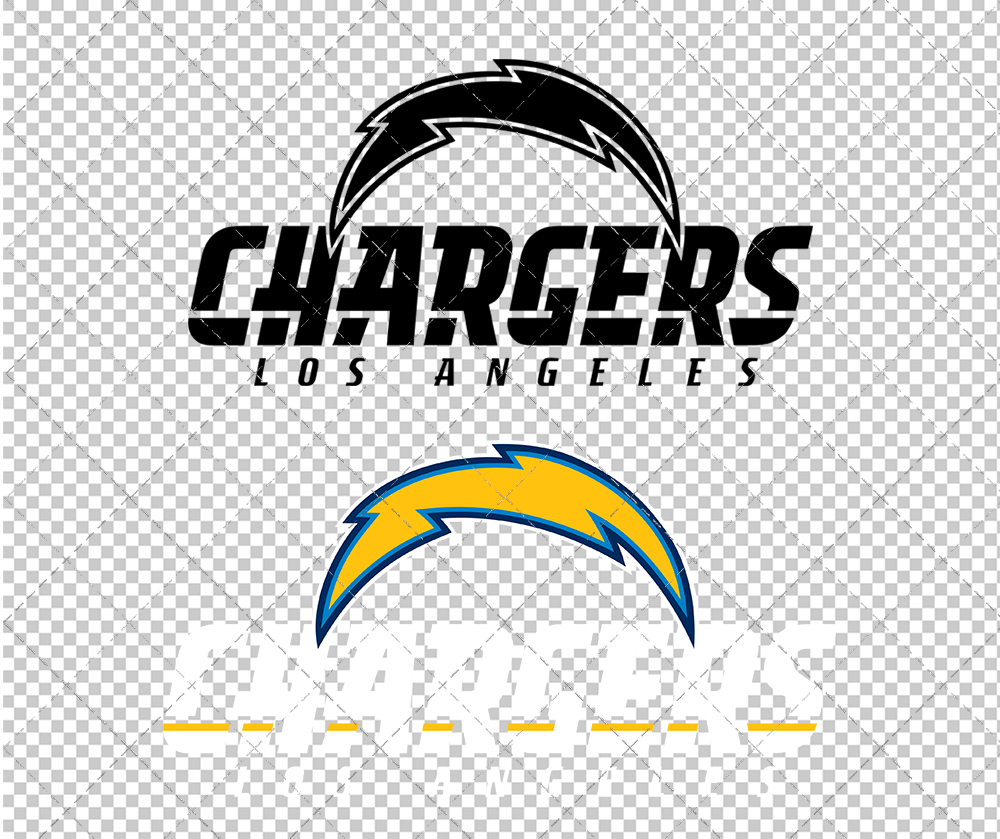 Los Angeles Chargers Alternate 2017 002, Svg, Dxf, Eps, Png - SvgShopArt