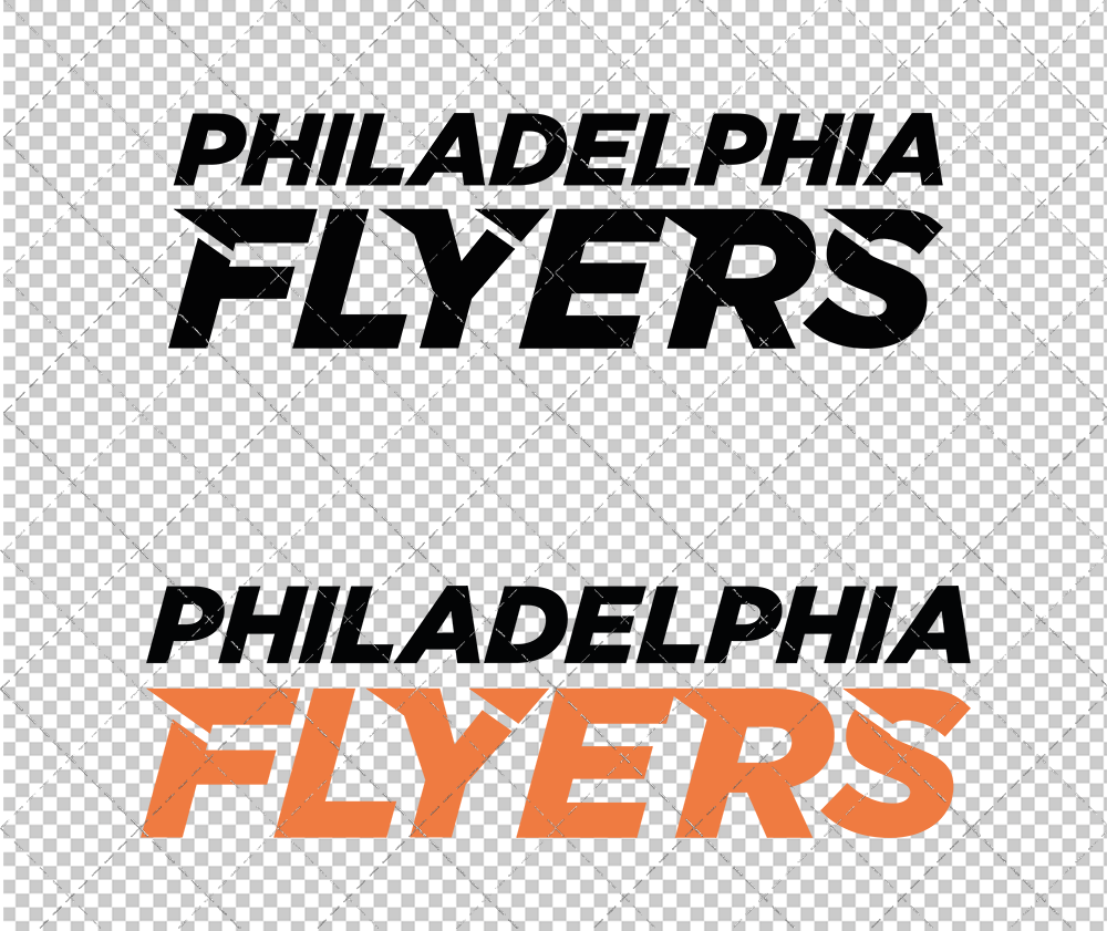 Philadelphia Flyers Wordmark 2016, Svg, Dxf, Eps, Png - SvgShopArt