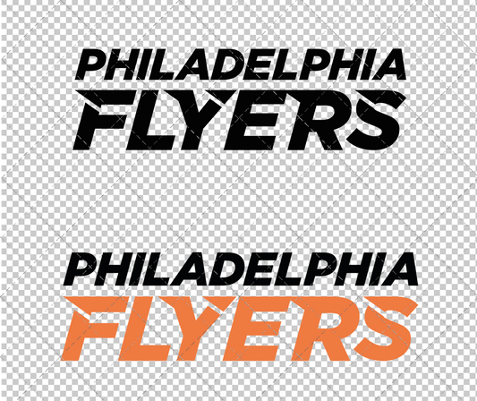 Philadelphia Flyers Wordmark 2016, Svg, Dxf, Eps, Png - SvgShopArt