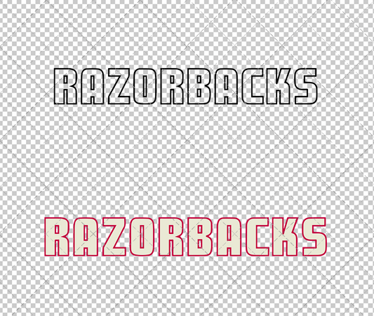 Arkansas Razorbacks Wordmark 1964 002, Svg, Dxf, Eps, Png - SvgShopArt