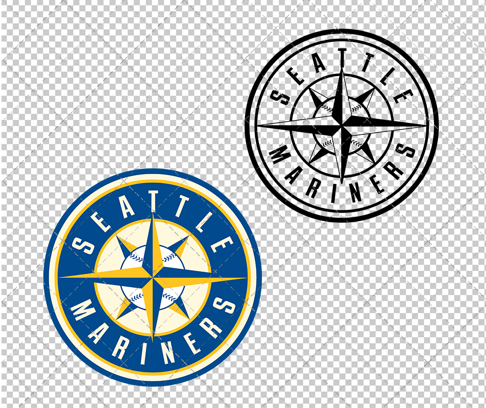 Seattle Mariners Alternate 2015, Svg, Dxf, Eps, Png - SvgShopArt