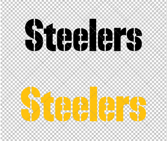 Pittsburgh Steelers Wordmark 1972, Svg, Dxf, Eps, Png - SvgShopArt