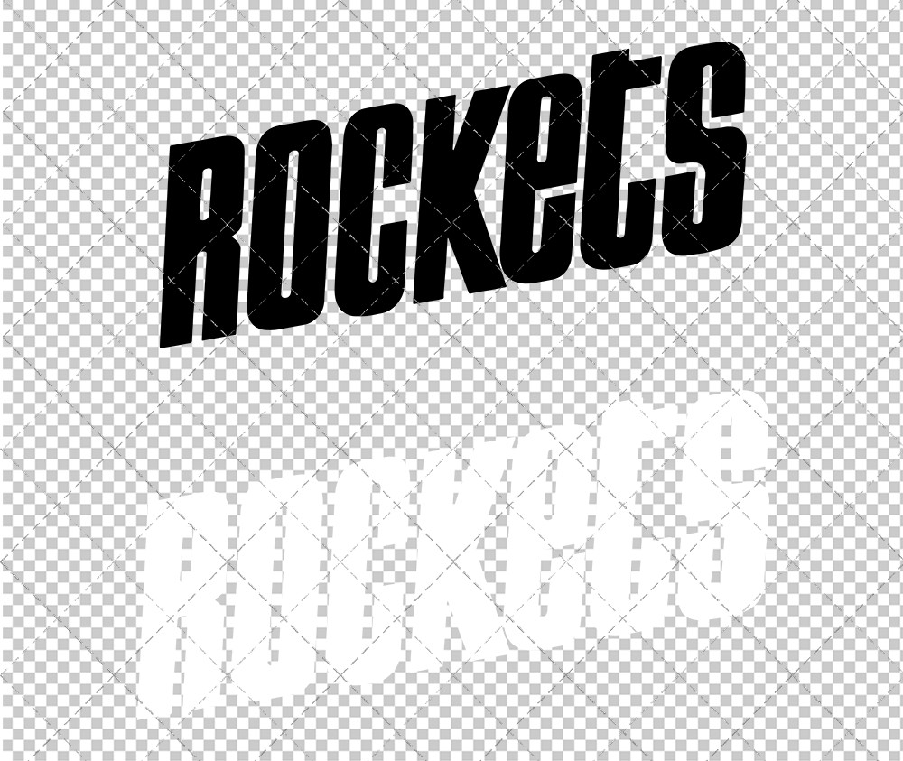 Houston Rockets Wordmark 1972 002, Svg, Dxf, Eps, Png - SvgShopArt