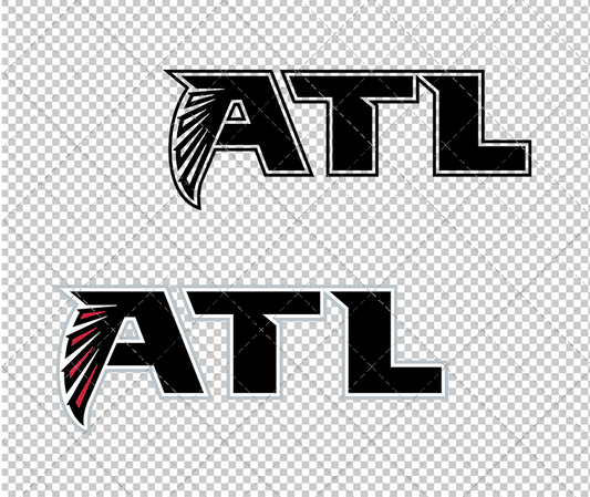 Atlanta Falcons Alternate 2020, Svg, Dxf, Eps, Png - SvgShopArt