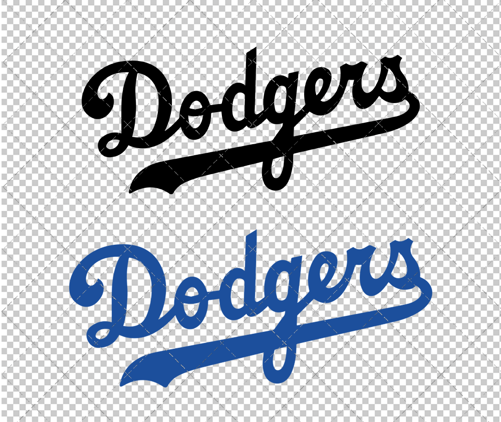 Los Angeles Dodgers Jersey 1958, Svg, Dxf, Eps, Png - SvgShopArt