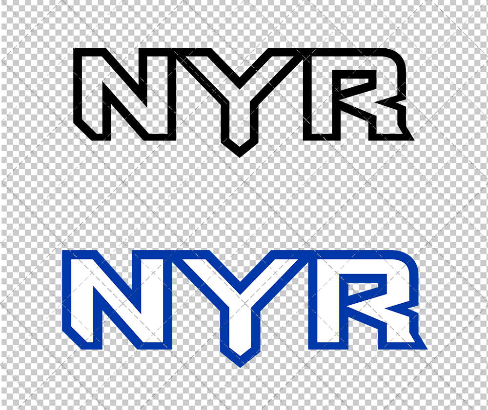 New York Rangers Concept 1996 004, Svg, Dxf, Eps, Png - SvgShopArt