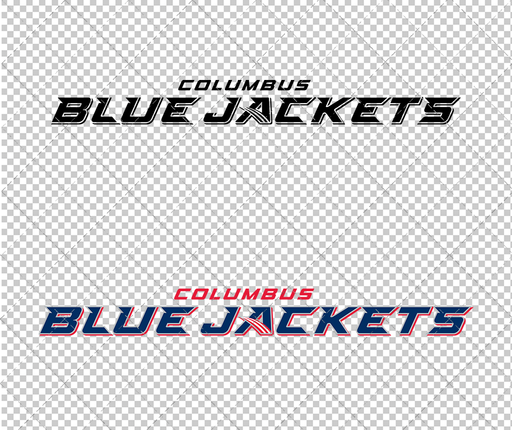 Columbus Blue Jackets Wordmark 2007, Svg, Dxf, Eps, Png - SvgShopArt