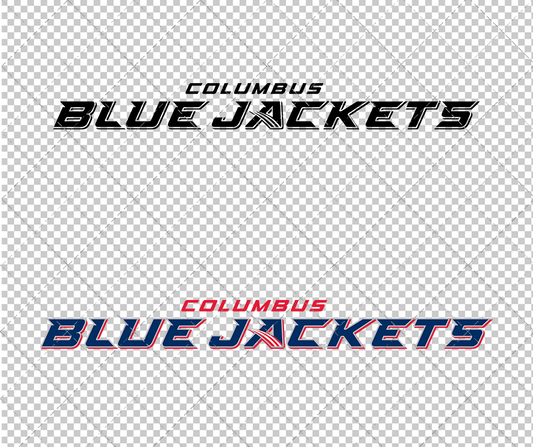 Columbus Blue Jackets Wordmark 2007, Svg, Dxf, Eps, Png - SvgShopArt