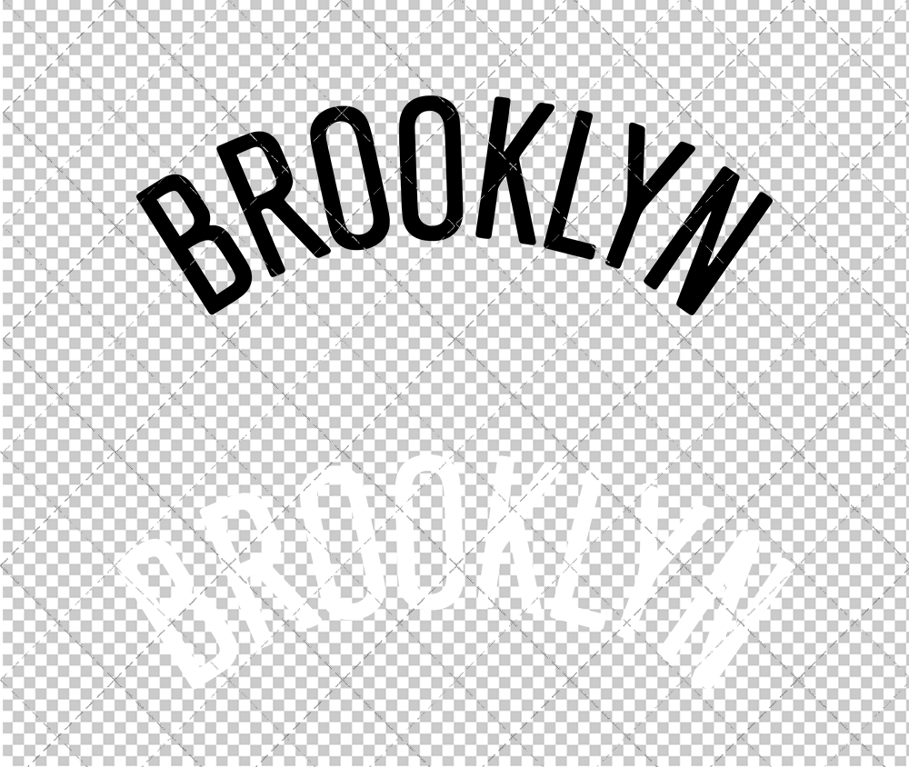 Brooklyn Nets Jersey 2012, Svg, Dxf, Eps, Png - SvgShopArt