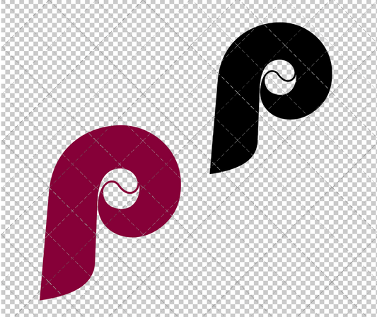 Philadelphia Phillies 1984, Svg, Dxf, Eps, Png - SvgShopArt