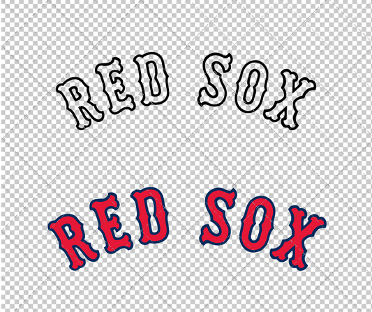 Boston Red Sox Jersey 1936, Svg, Dxf, Eps, Png - SvgShopArt