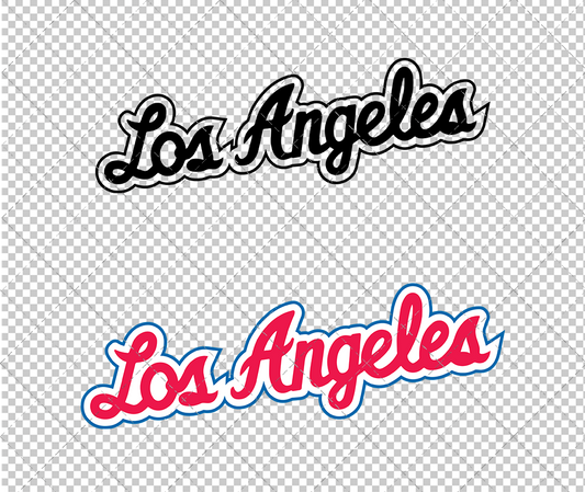 Los Angeles Clippers Jersey 2002, Svg, Dxf, Eps, Png - SvgShopArt