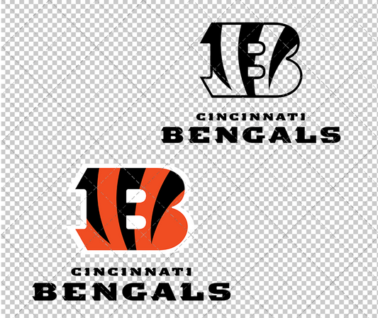 Cincinnati Bengals Alternate 2004, Svg, Dxf, Eps, Png - SvgShopArt