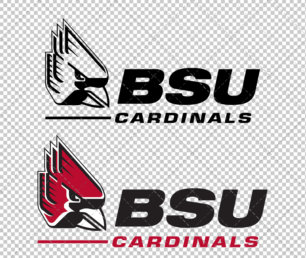 Ball State Cardinals Alternate 2015, Svg, Dxf, Eps, Png - SvgShopArt