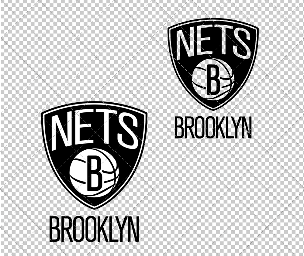 Brooklyn Nets 2012, Svg, Dxf, Eps, Png - SvgShopArt