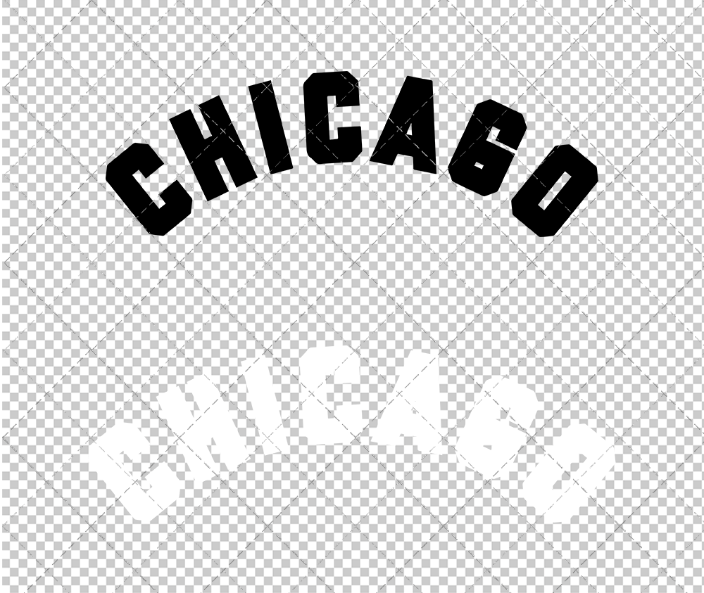 Chicago White Sox Jersey 1950, Svg, Dxf, Eps, Png - SvgShopArt