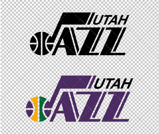 Utah Jazz 1979, Svg, Dxf, Eps, Png - SvgShopArt