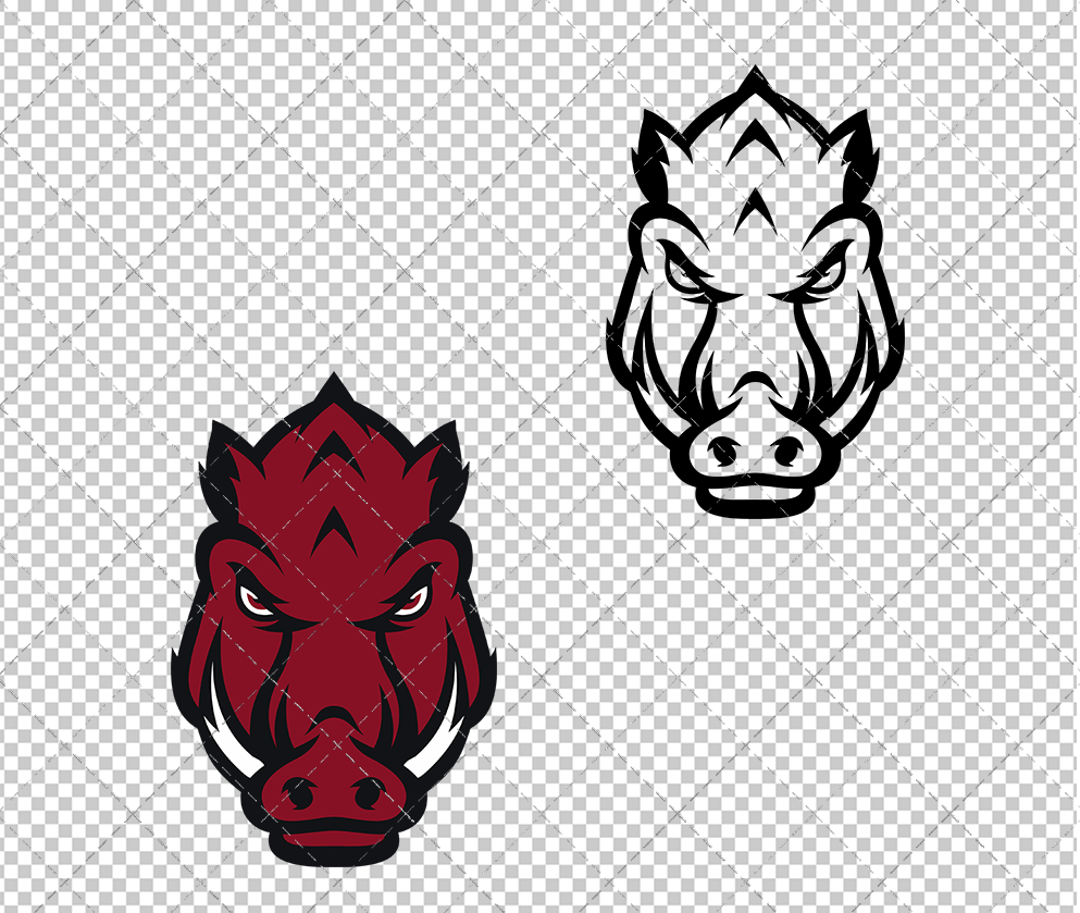 Arkansas Razorbacks Alternate 2014 005, Svg, Dxf, Eps, Png - SvgShopArt