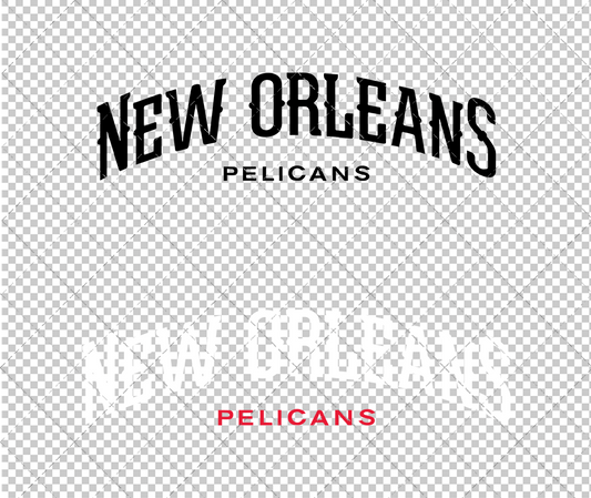 New Orleans Pelicans Jersey 2023 002, Svg, Dxf, Eps, Png - SvgShopArt