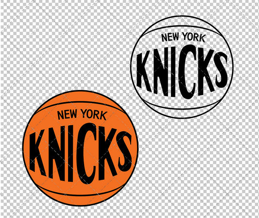 New York Knicks Alternate 1968, Svg, Dxf, Eps, Png - SvgShopArt