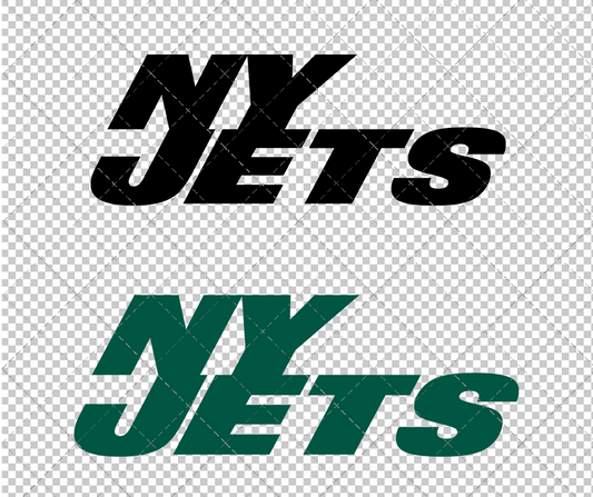 New York Jets Wordmark 2011 003, Svg, Dxf, Eps, Png - SvgShopArt