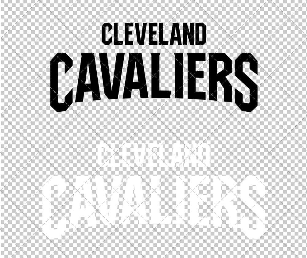 Cleveland Cavaliers Wordmark 2017 003, Svg, Dxf, Eps, Png - SvgShopArt