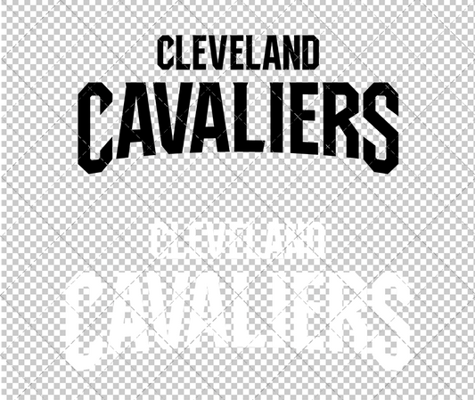 Cleveland Cavaliers Wordmark 2017 003, Svg, Dxf, Eps, Png - SvgShopArt