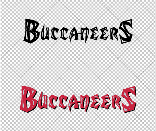 Tampa Bay Buccaneers Wordmark 1997, Svg, Dxf, Eps, Png - SvgShopArt