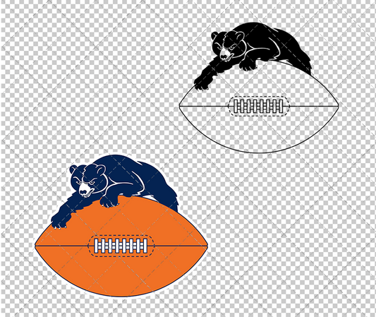 Chicago Bears Secondary 1947, Svg, Dxf, Eps, Png - SvgShopArt