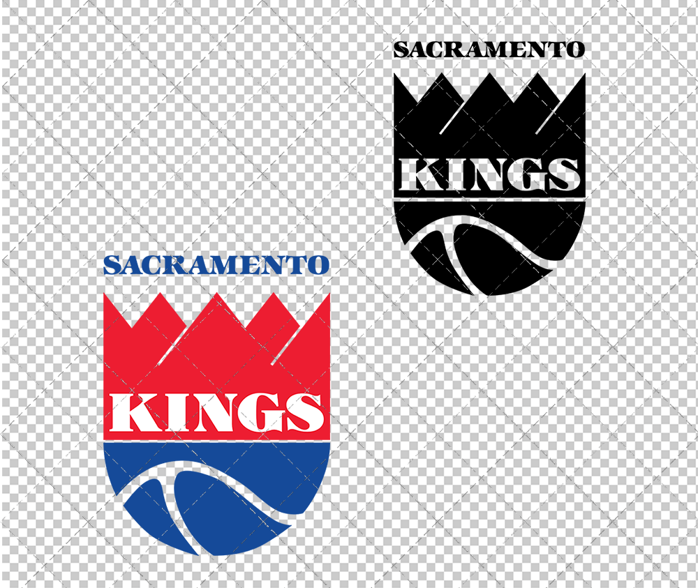 Sacramento Kings 1985, Svg, Dxf, Eps, Png - SvgShopArt