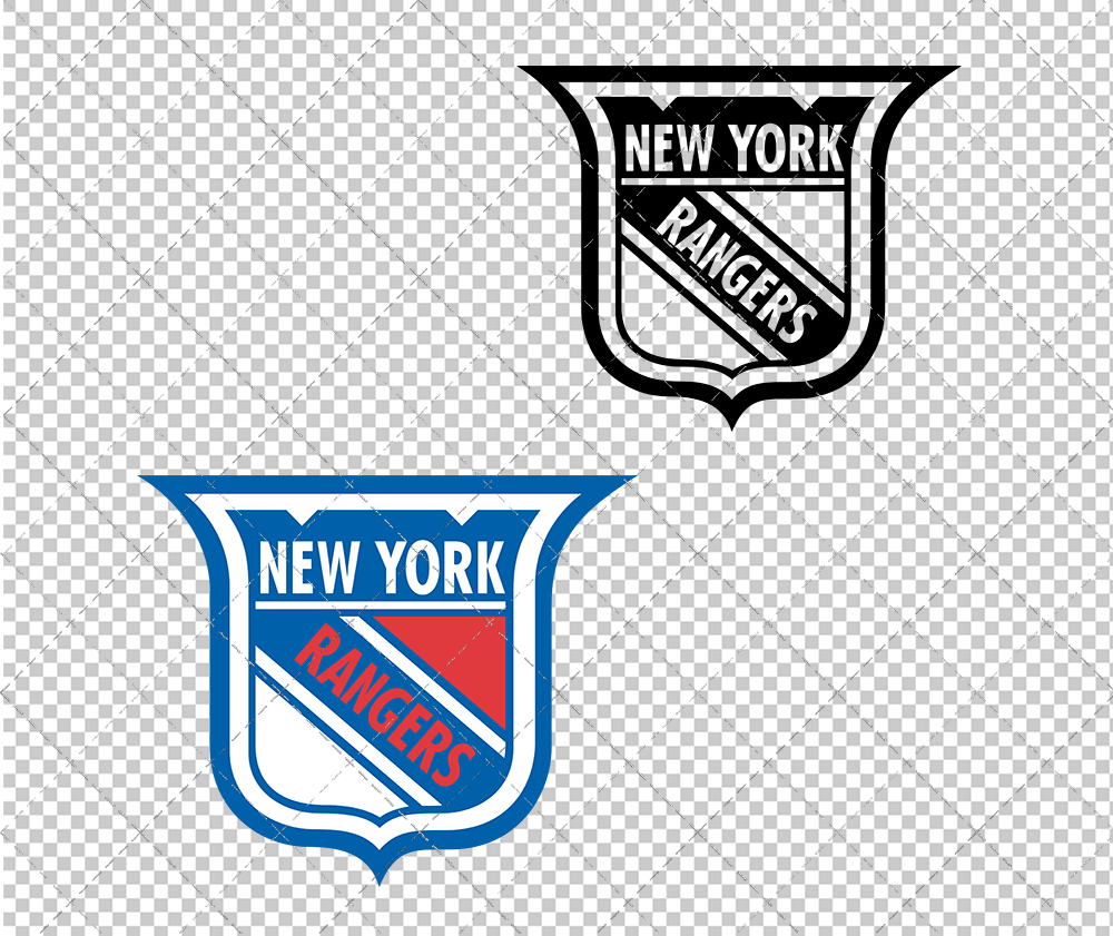 New York Rangers 1952, Svg, Dxf, Eps, Png - SvgShopArt